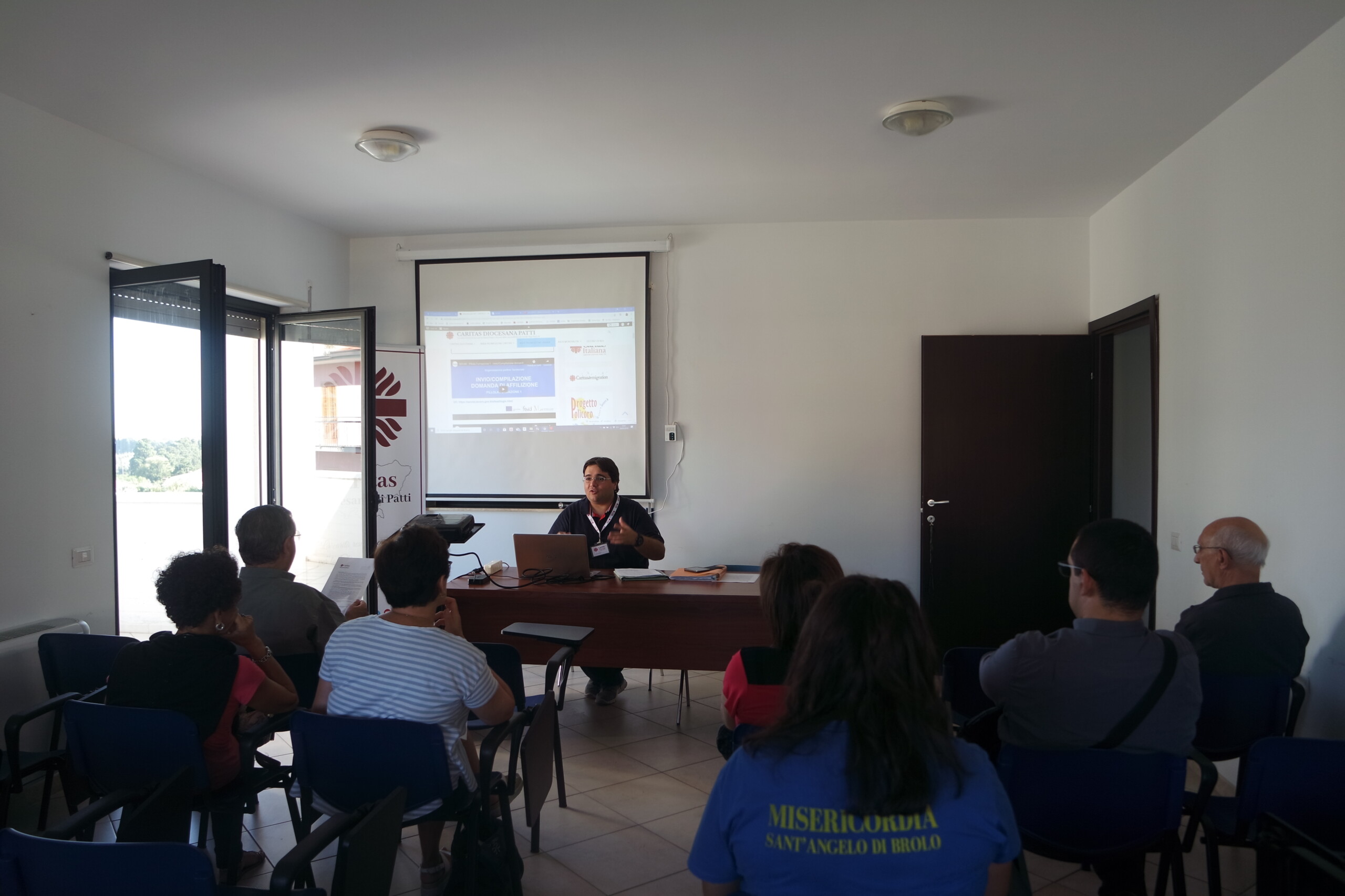 2° INCONTRO di presentazione delle nuove Istruzioni Operative n. 43 relative al Programma I PO FEAD alle diverse OPT della Diocesi di Patti