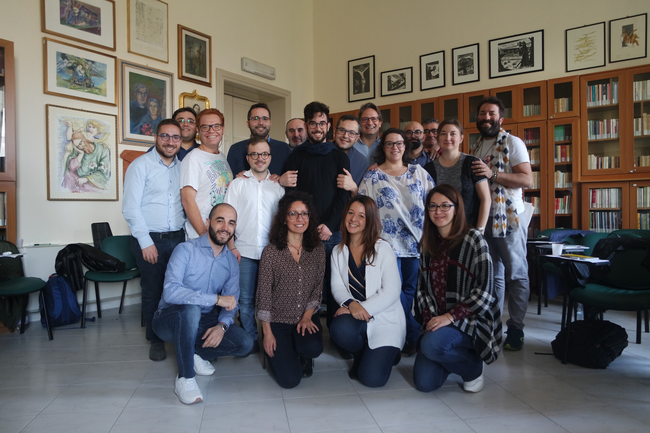 1° Incontro di formazione Progetto Housing First Sicilia 2 presso il Seminario Vescovile di Caltanissetta