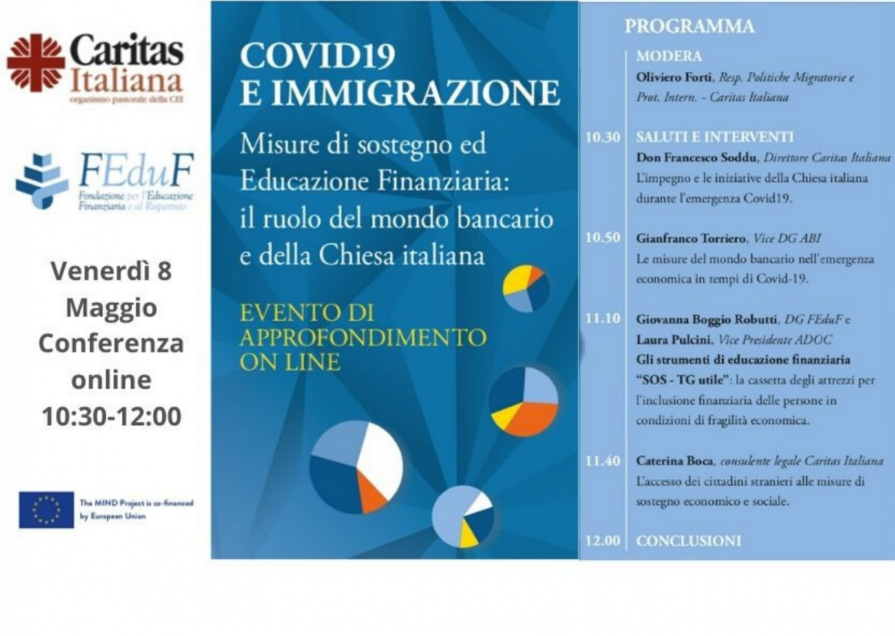 COVID-19 e immigrazione, misure di sostegno e educazione finanziaria: il ruolo del mondo bancario e della chiesa italiana