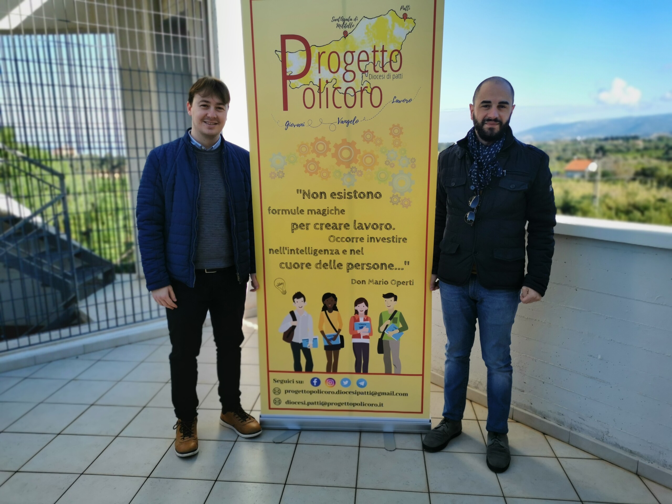 DIOCESI DI PATTI – Dario Botta nuovo Animatore di Comunità del Progetto Policoro