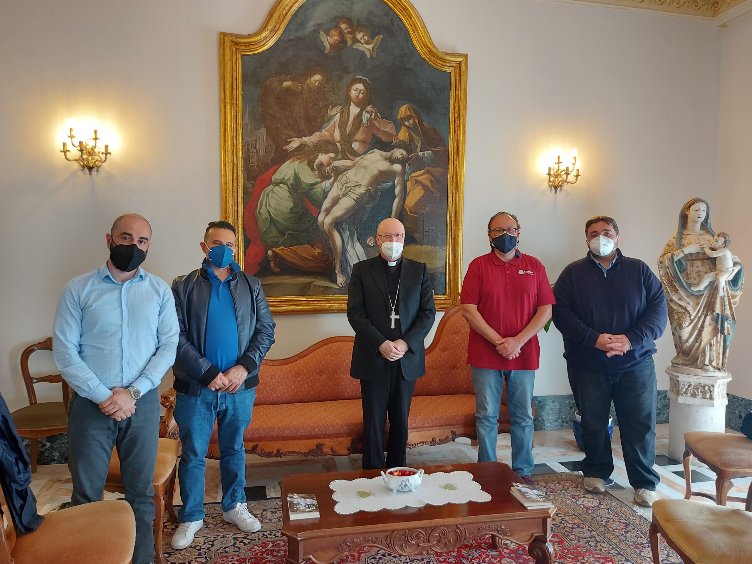 Visita del Delegato Regionale di Caritas Sicilia Giuseppe Paruzzo