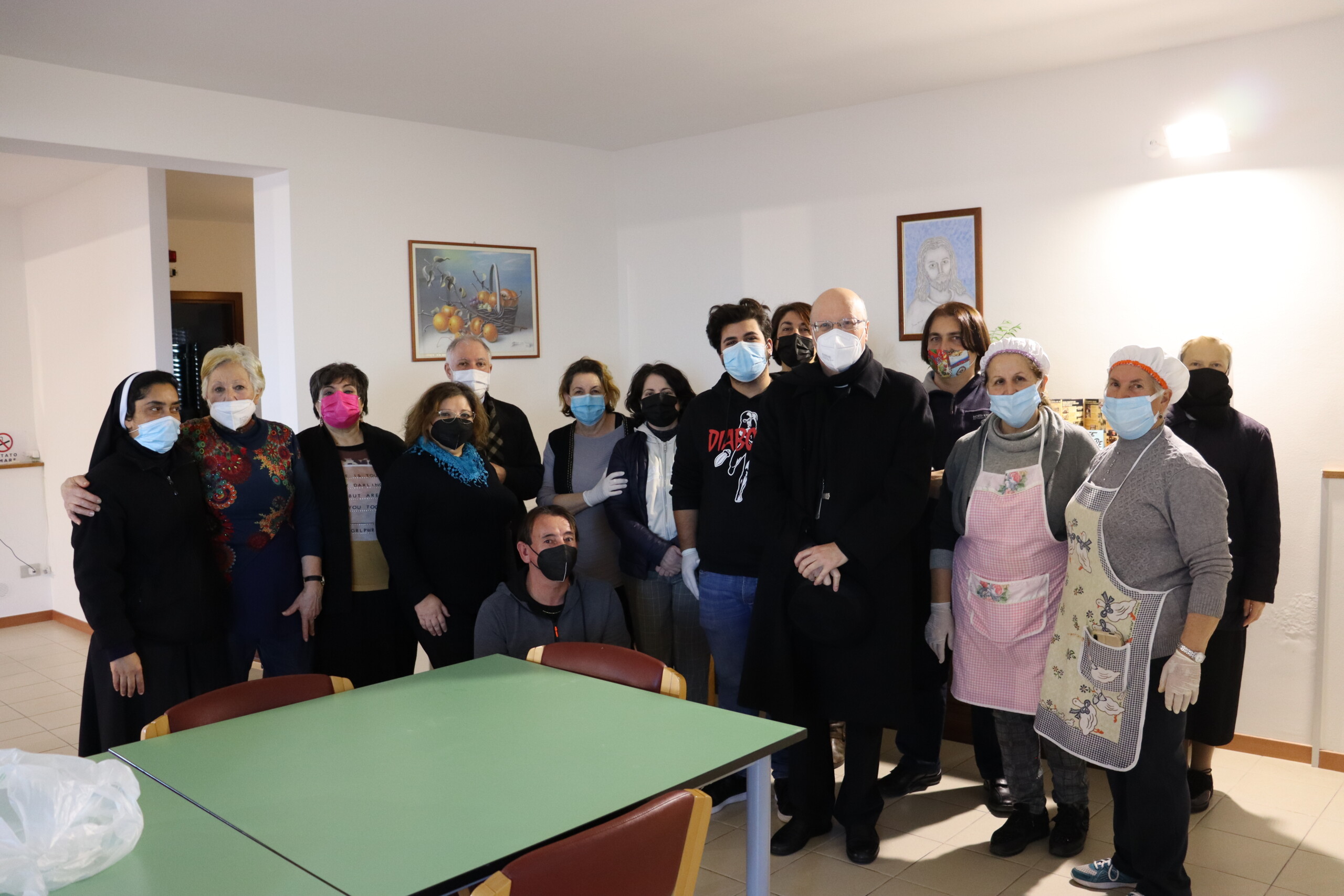 Pranzo solidale d’asporto presso la Casa di Accoglienza “Sacra Famiglia” di Patti