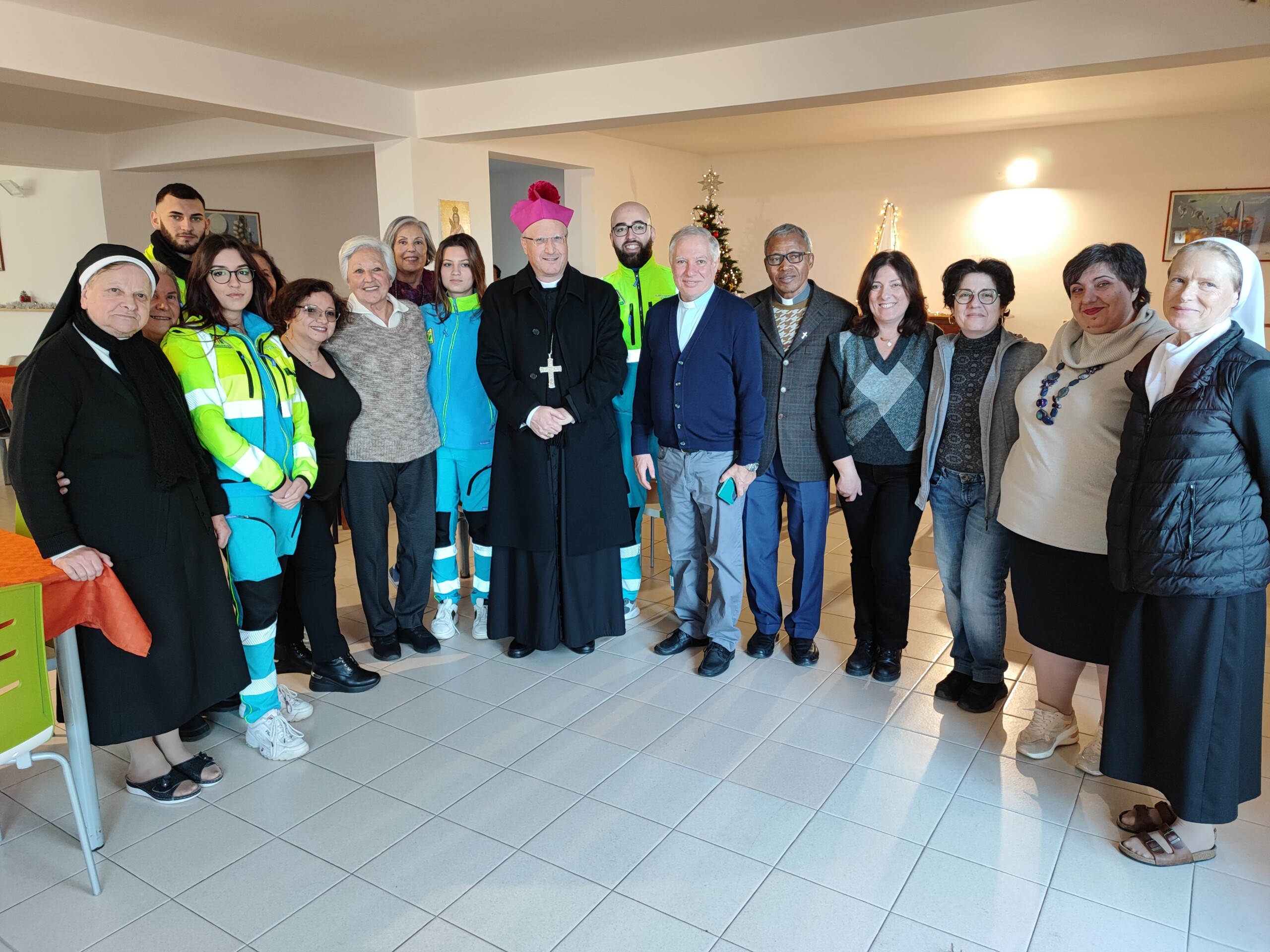 Pranzo solidale presso la “Sacra Famiglia” di Patti